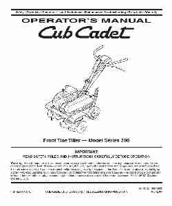 Cub Cadet Tiller Series 390-page_pdf